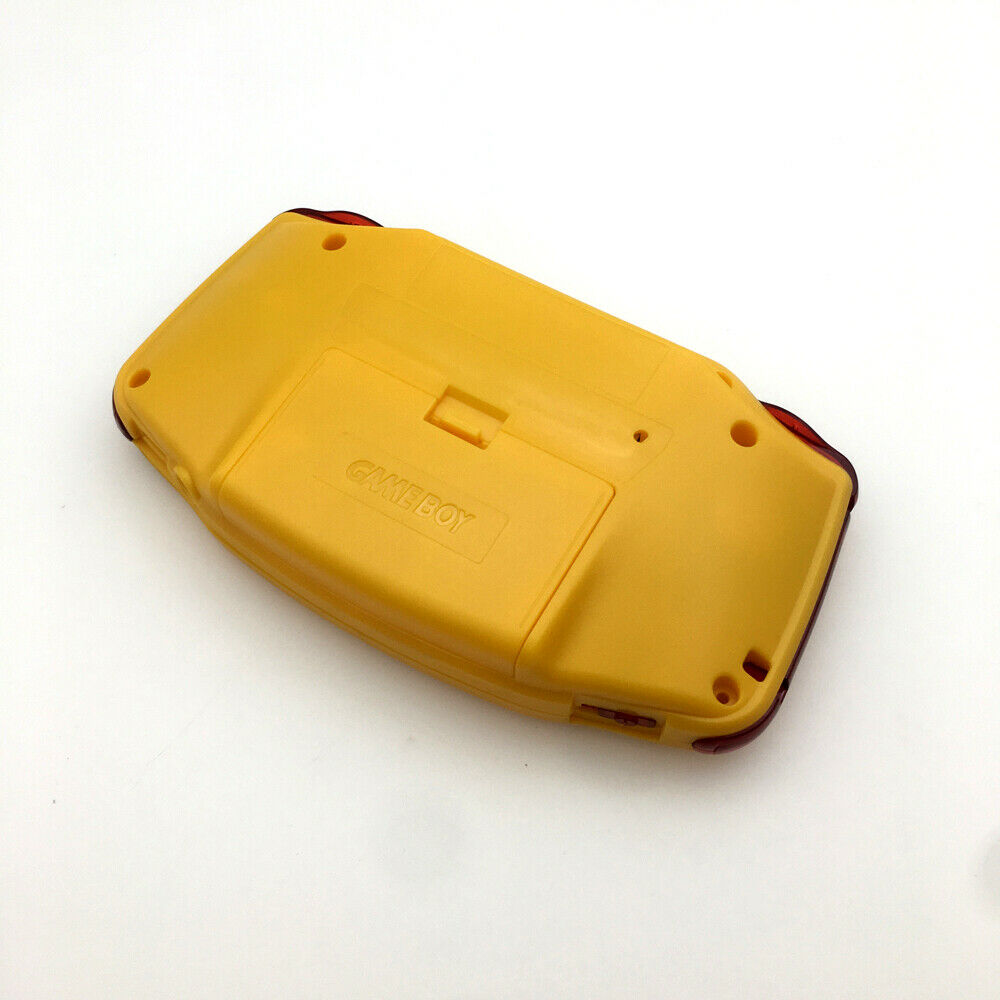 Super Mario Yellow Shell GBA Housing Case cover For Game Boy Advance Console