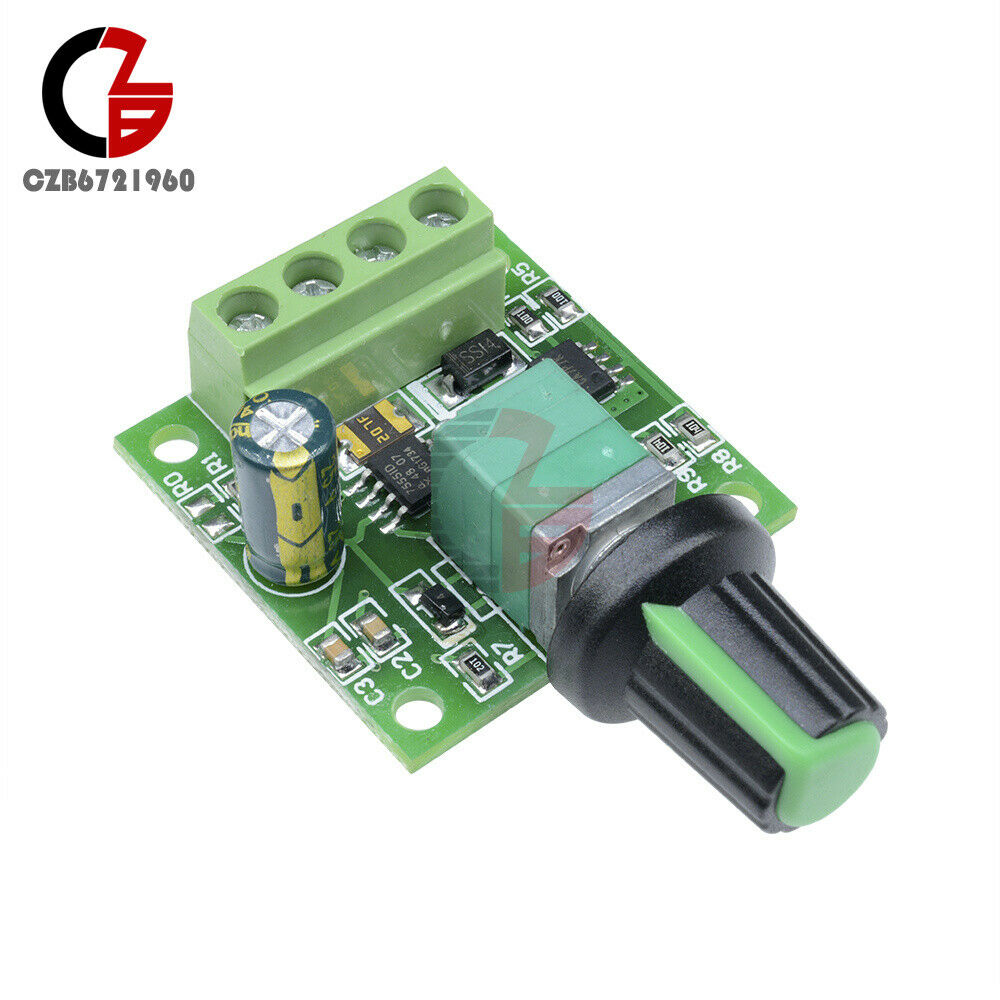 2A Motor Speed Switch Controller PWM 1803BK+self-recovery fuse DC 1.8V 3V 5V 6V
