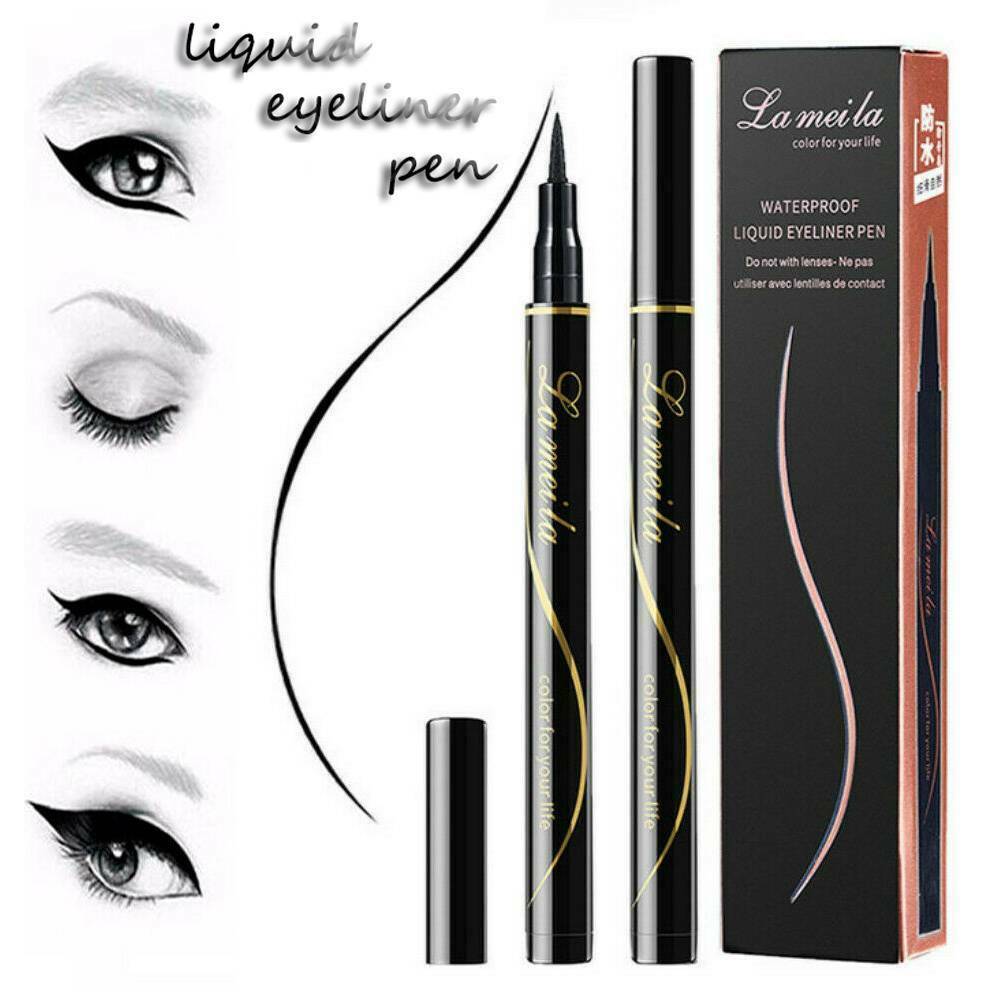 Hot Liquid Eye Liner Pen Pencil Black Waterproof Eyeliner Makeup-Beauty Cosmetic