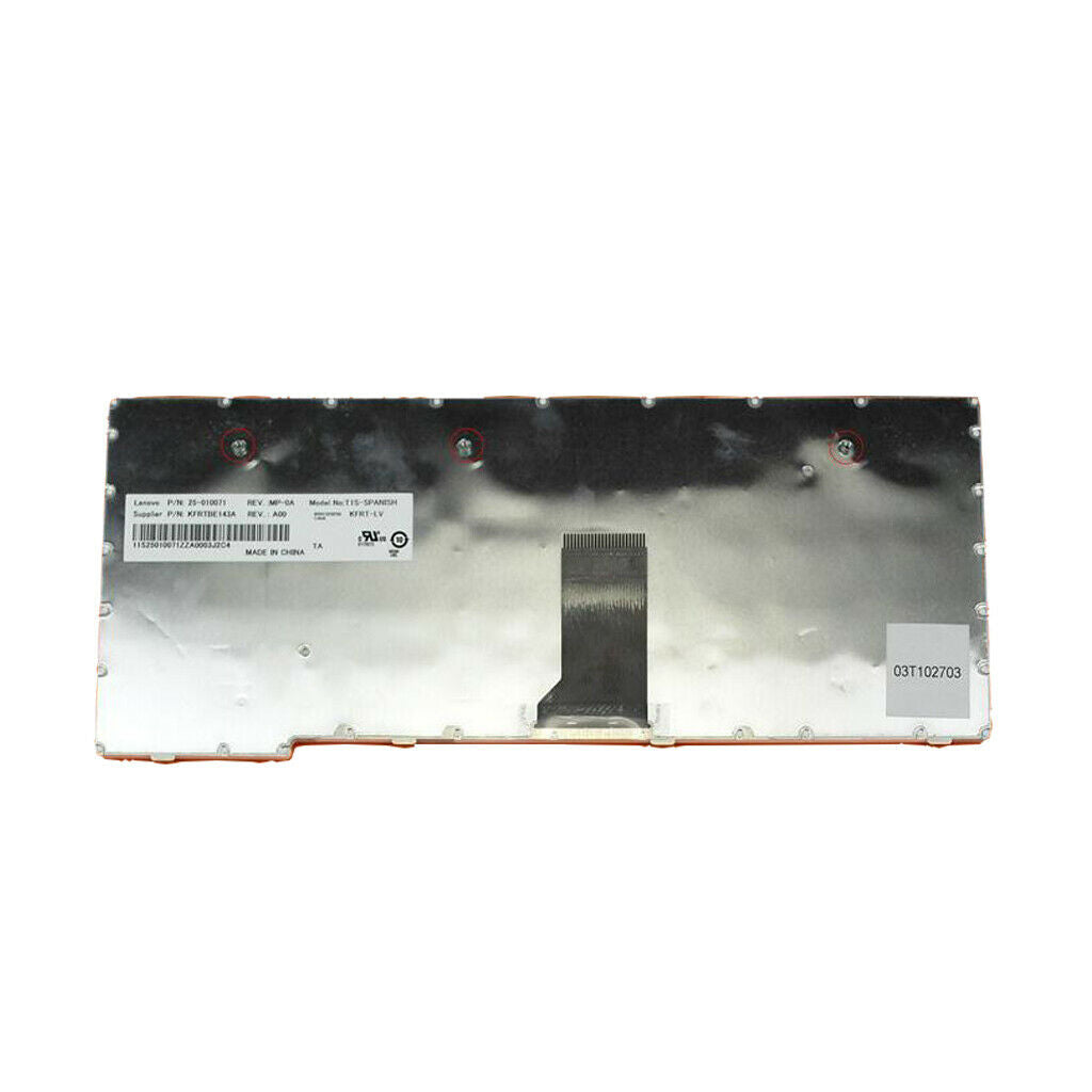 New Plastic ES Laptop Keyboard Compatible for Lenovo S10-3 S10-3S S100