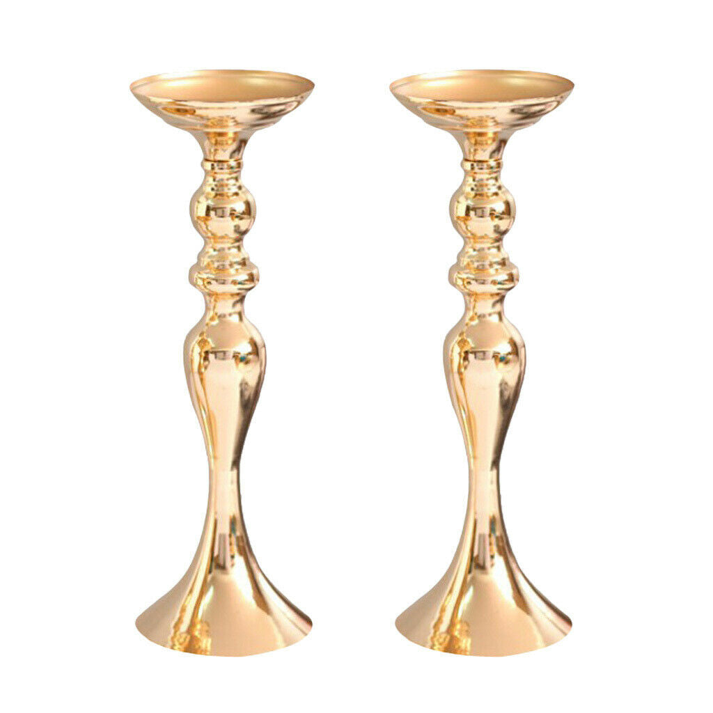 2 Pieces Flower Pot Candle Holder for Wedding