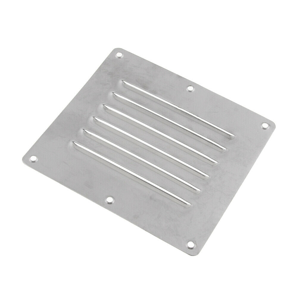 Stainless Steel Ventilation Grille Exhaust Grill For Boat Car / 127 Mm X 114 Mm