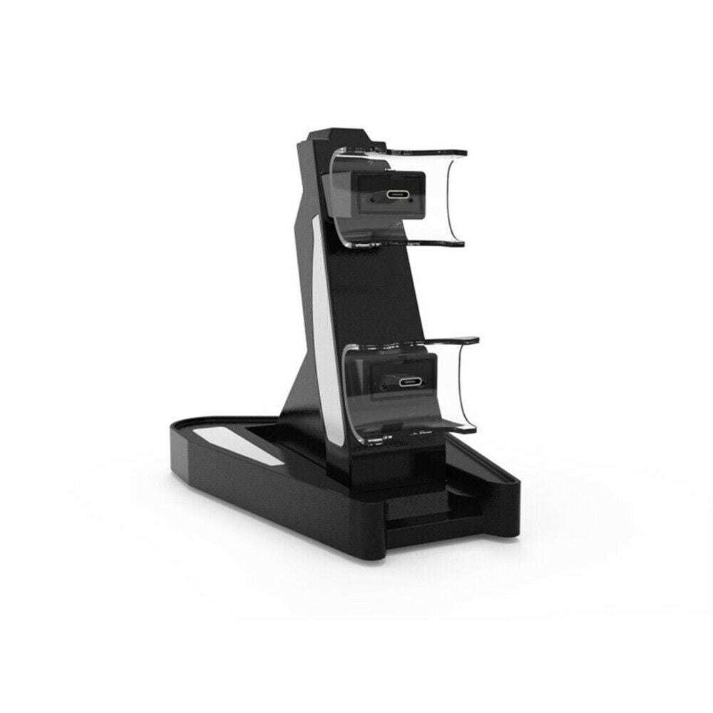 USB Charger Dual Charging Dock Stand Station Cradle Holder for PS5 Controller