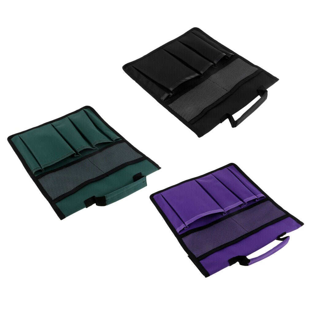 Garden Lawn Home Tool Storage Bag Pouch Tote for Kneeler with Handle Purple