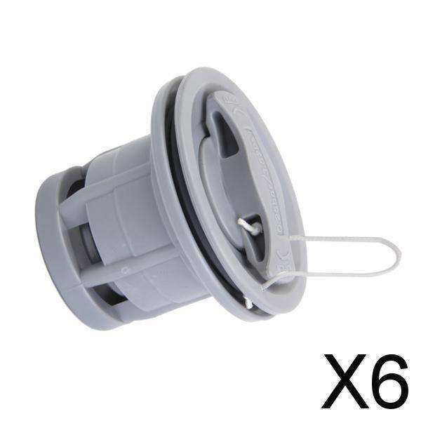 6X PVC Durable Air Gas Valve Replcament for Inflatable Fishing Raft Airbeds