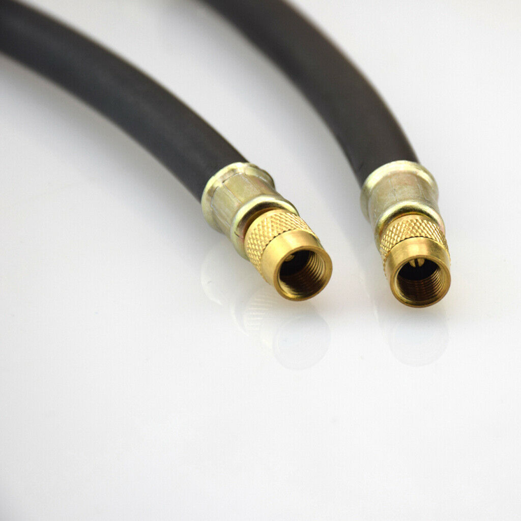 1Pair 180mm New Flexible Tyre Valve Extender Connector with Dust Caps Truck