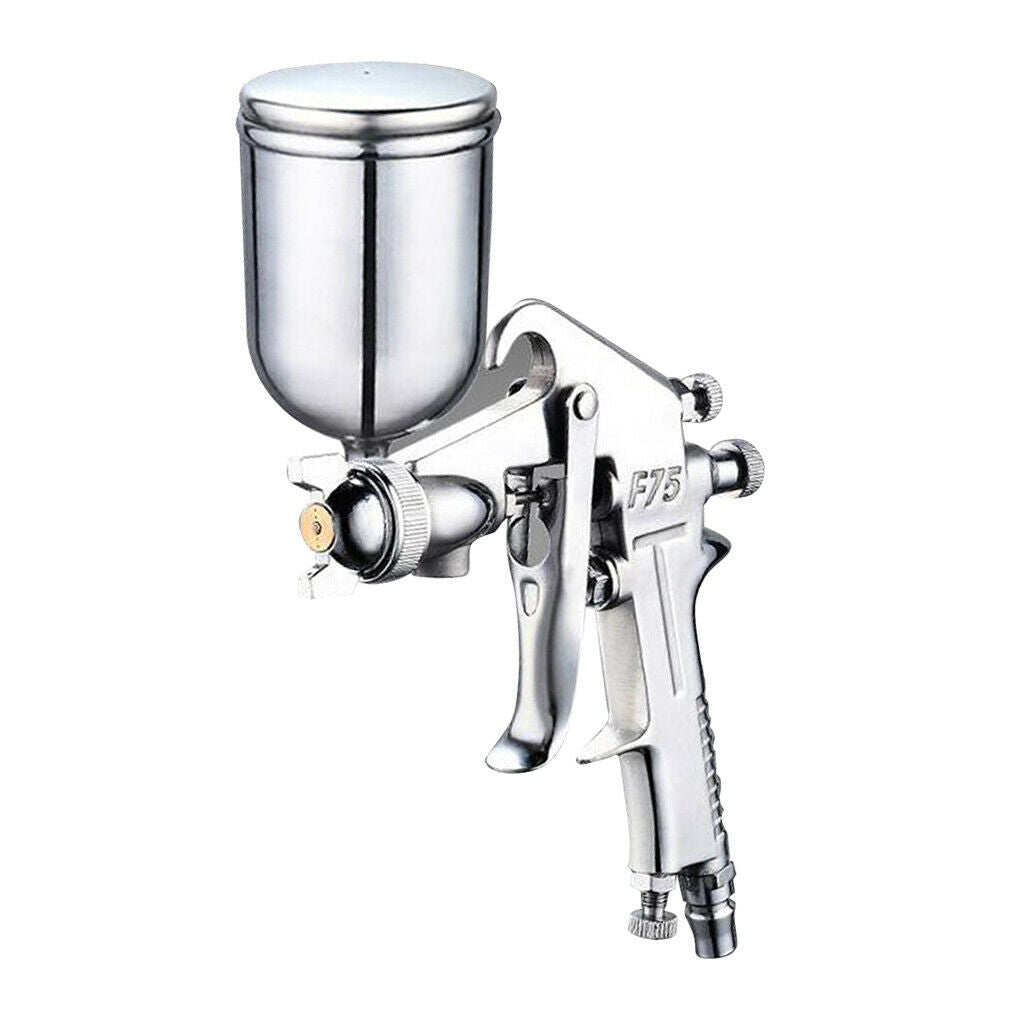 Spray Gun F-75 Professional Car Paint Gun Adjustable 1.5mm Nozzle 400mL Pot