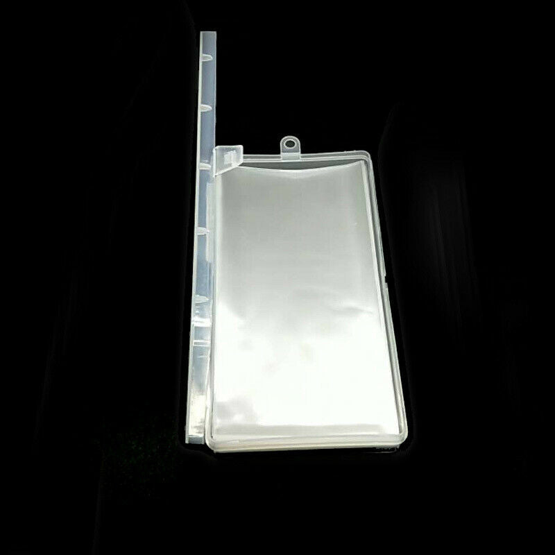 100 Pcs Paper Money Storage Box Album Currency Banknote Case Holder Collection