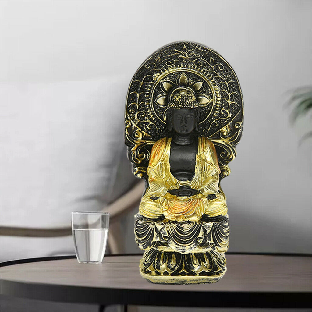 Chinese Guan Yin Buddha Statue Meditation Yoga Home Ornament Feng Shui Gifts