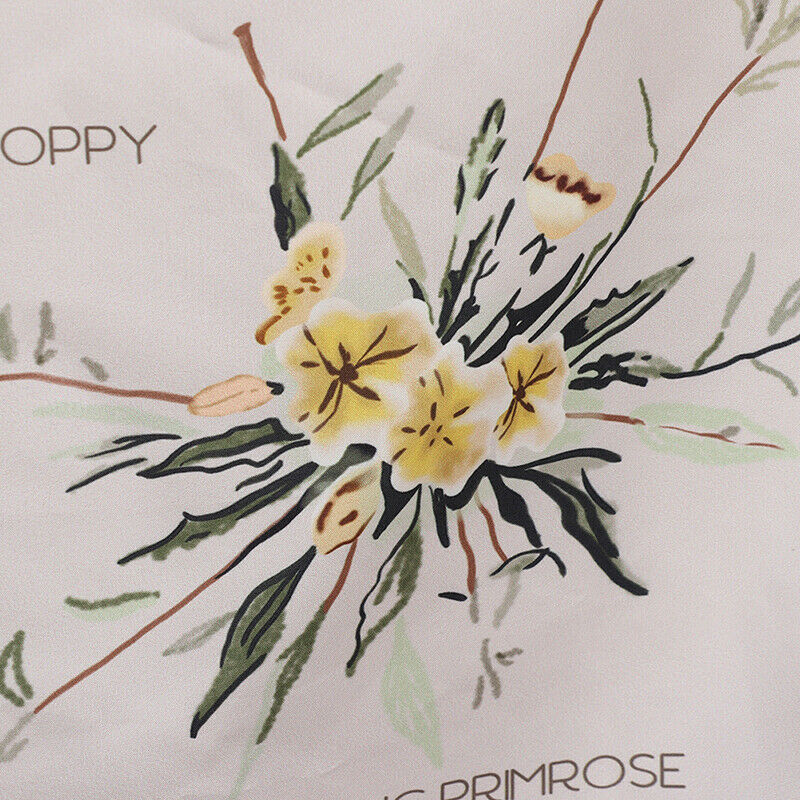 Botanical Wildflower Tapestry Wall Hanging Flower Chart Bohemian INS Home.l8