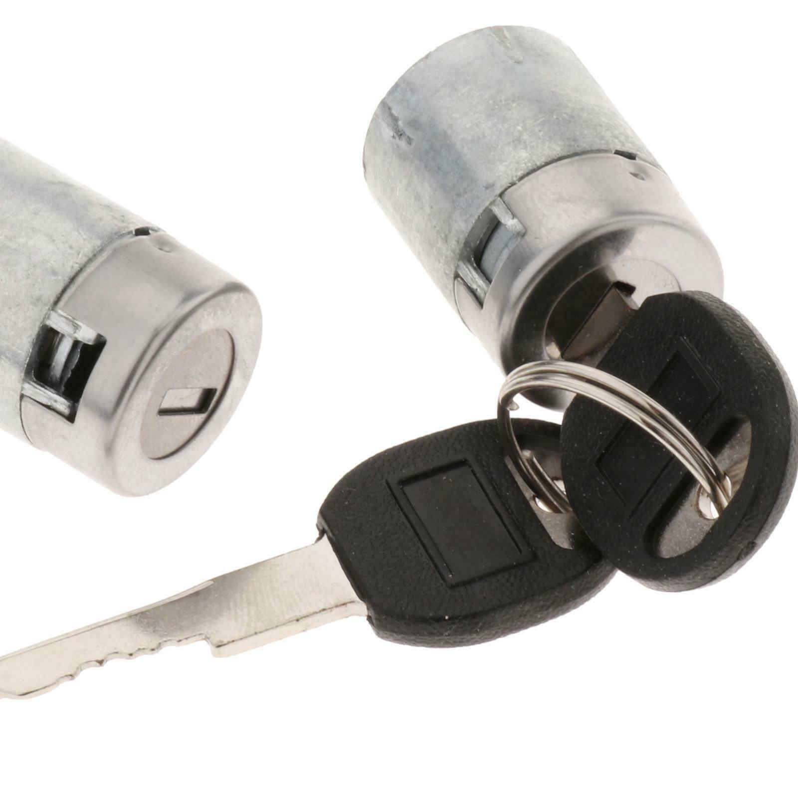 Door Lock Cylinder Set with Keys 057100275 for Chevy K2500 1995-00