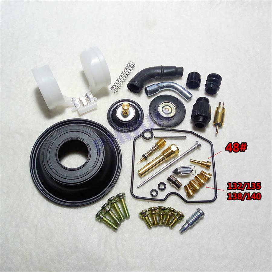 For 1995~06 Kawasaki Vulcan VN800 Keihin Carburetor Repair Kit Diaphragm & Float