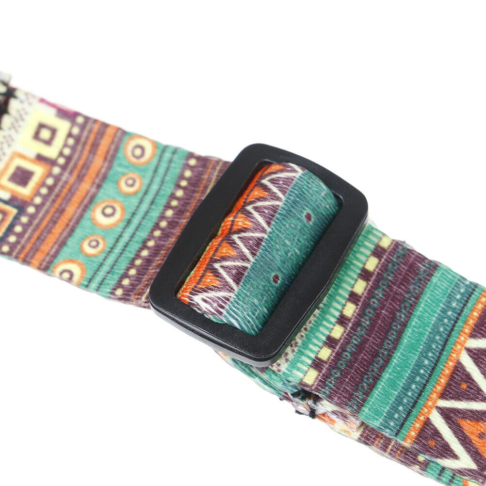 Electric Guitar Strap Bass Strap Belt with Leather End for Acoustic Guita.l8
