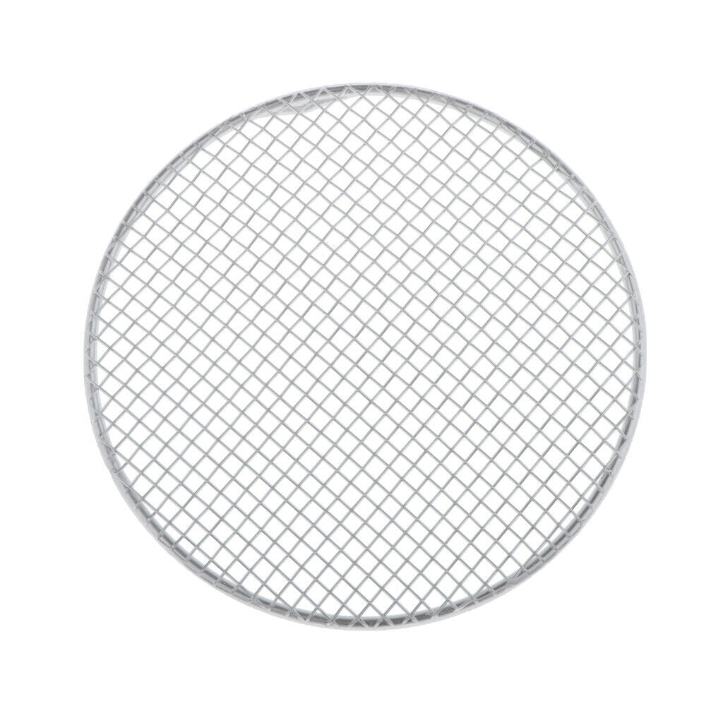 Set of 4 Stainless Steel Holes BBQ Grill Net Rack Outdoor Heat Resistance