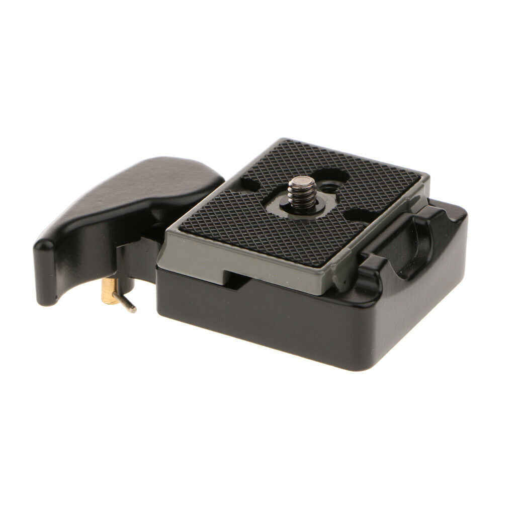 Aluminum Quick Release Plate Clamp 1/4" Screw Adapter Fit for Bogen 3157N,