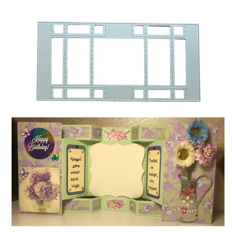 Greeting Cards Metal Cutting Dies Stencil DIY Scrapbooking Album Paper Card Mold
