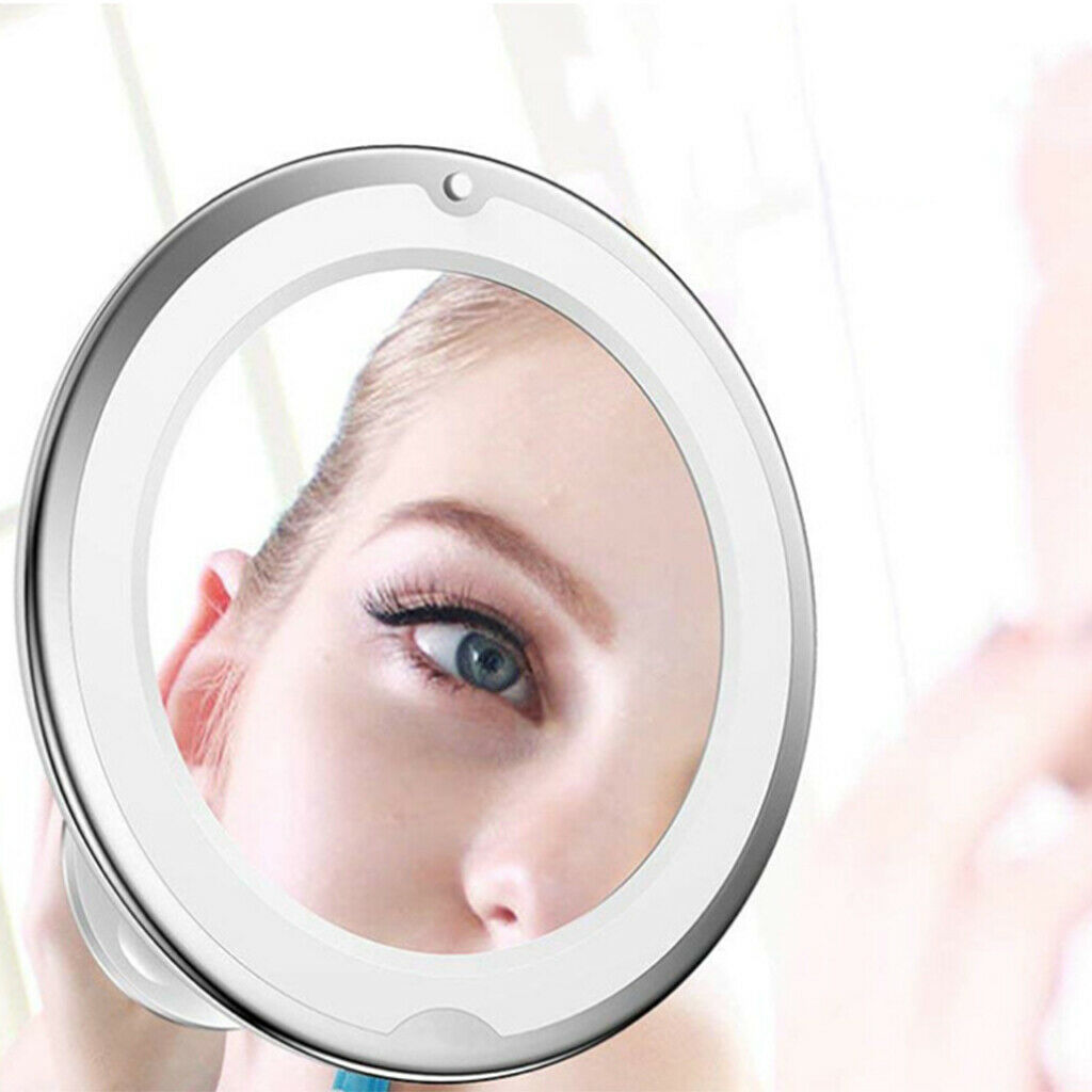 7X Enlarged Bathroom 360 ° Makeup Wall Suction Mirror