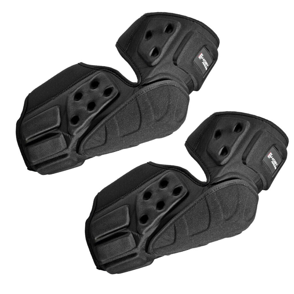 2 Pieces Knee Pads Protector Guard Gear for Bike Motorcycle Motocross Racing