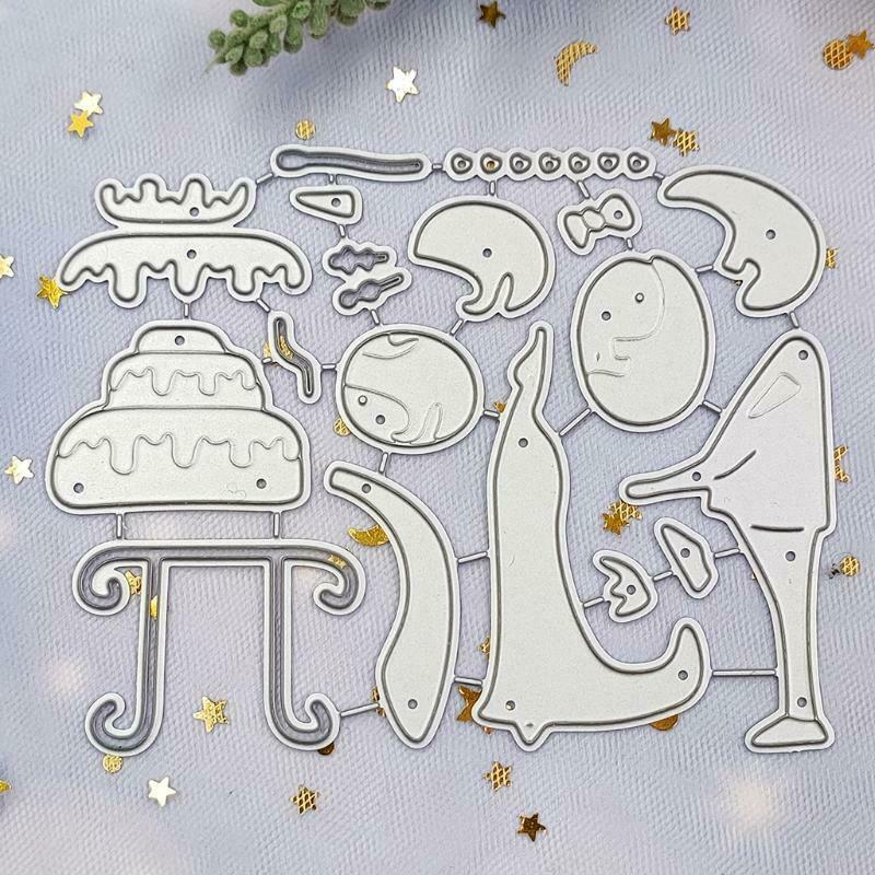 Bride Groom Metal Cutting Die Stencil DIY Scrapbooking Album Paper Card Template