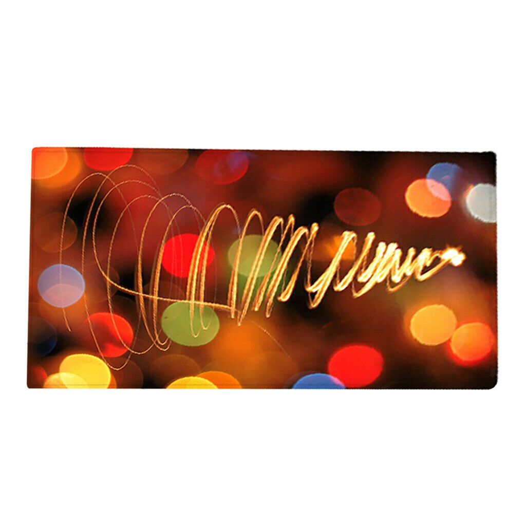 Living Room Floor Mat Carpet Bedroom Area Rug for Christmas  Light Yellow