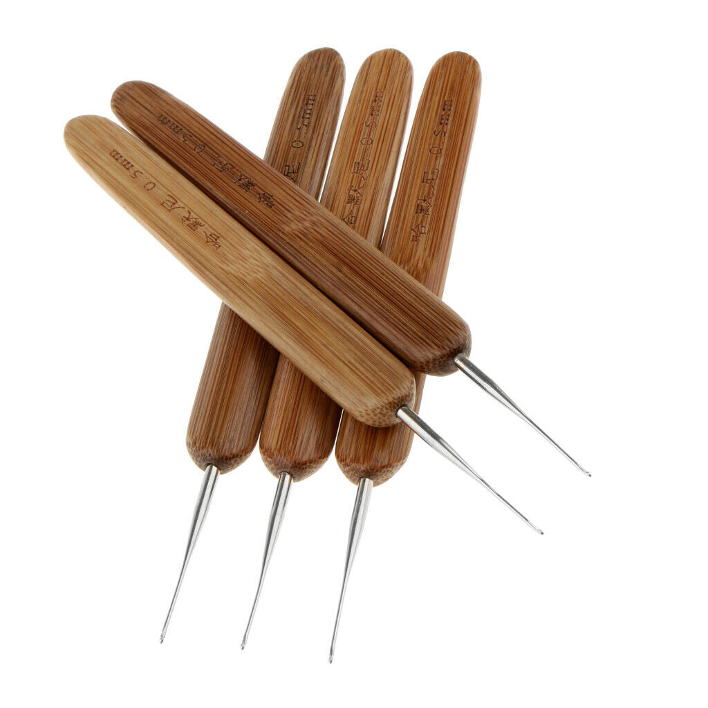 7pcs 0.5mm Hair Weaving Crochet Hook Hair Extensions Hair Maintaining Tool