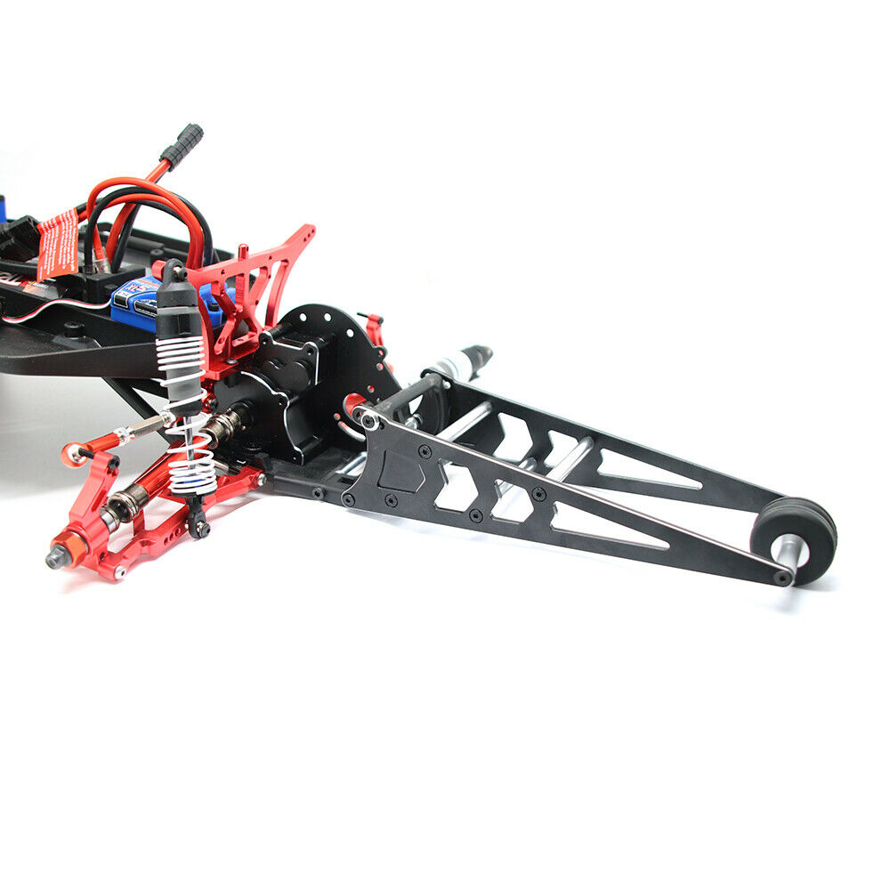 Aluminum Wheel Wheelie Bar rustler tail wheel  for 1:10 Traxxas slash 2WD