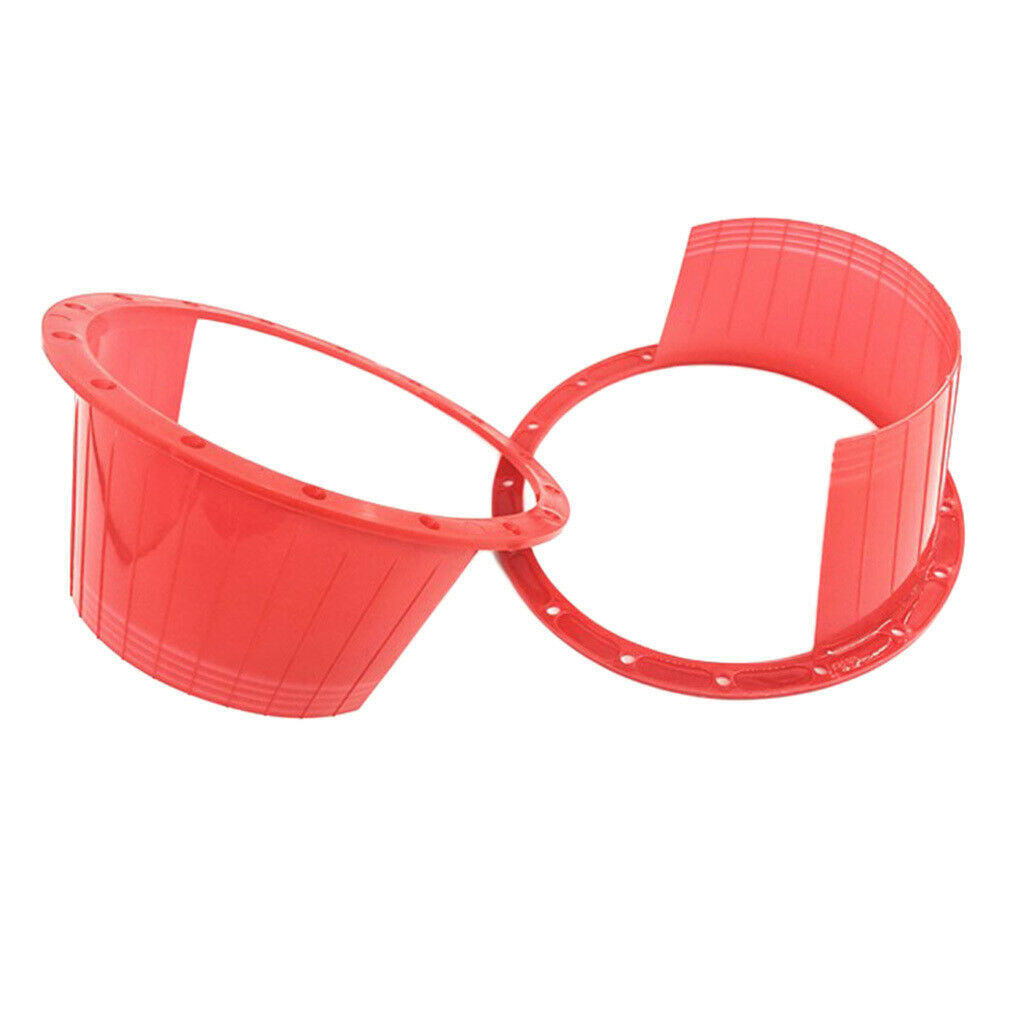 Pack of 2 Replacement 6.5'' Car Auto Speaker Waterproof Cover Horn Plastic