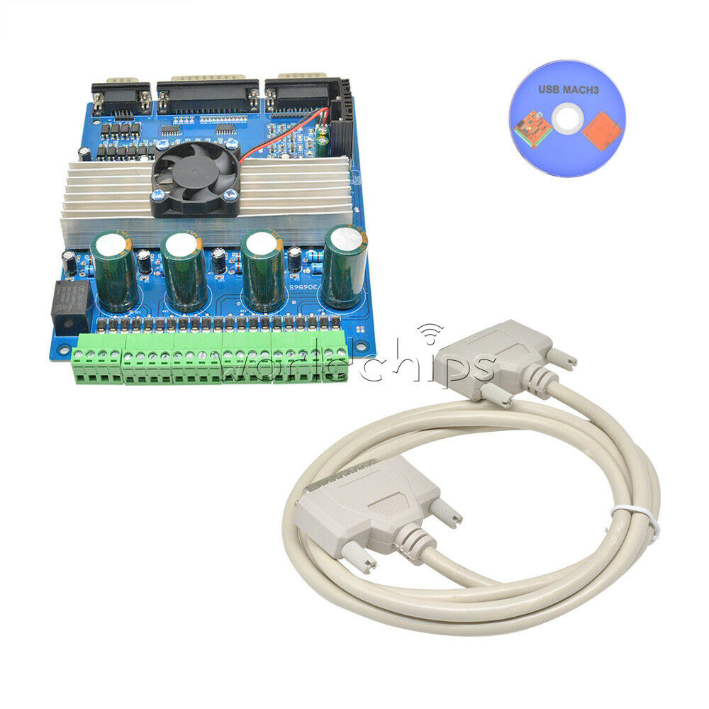 TB6560 4 Axis Stepper Motor Controller Driver Board For CNC Engraving Machine