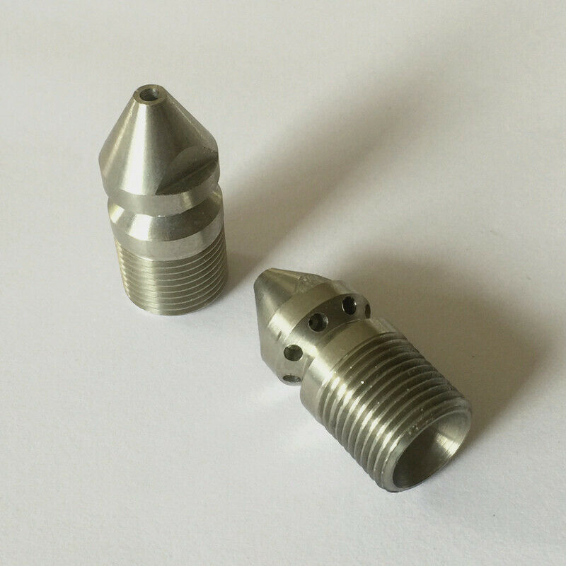 Pressure Washer Drain / Sewer Cleaning Jetter Nozzle 9 Jet 3/8" Male 4.5 .l8