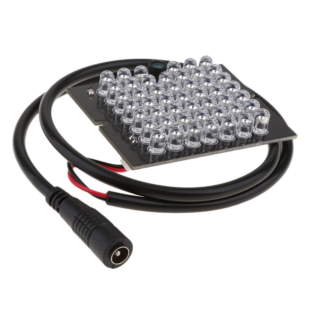 4Pieces 48 LEDs 940nm Infrared IR Board Module 12V 90° for CCTV Camera