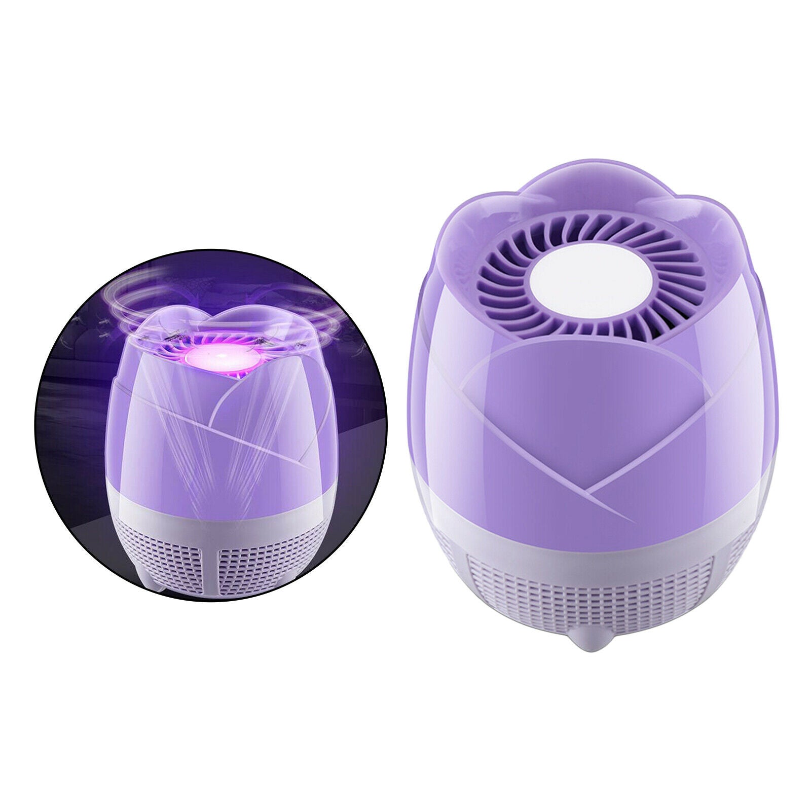 Mosquito Killer Lamp Pest Control Fly Bug Zapper USB DC5V 3W for Bedroom