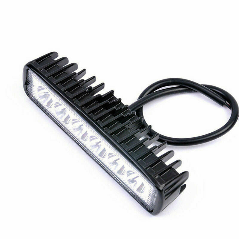 18W 6LED 800LM Bright Light Spot Work Bar Driving Fog Offroad Car Lamp For Truck