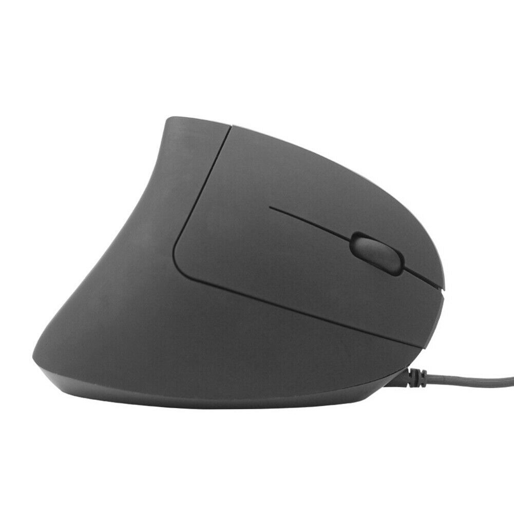 Wired Vertical Ergonomic Gaming Mouse Programmable Optical Mice for PC @