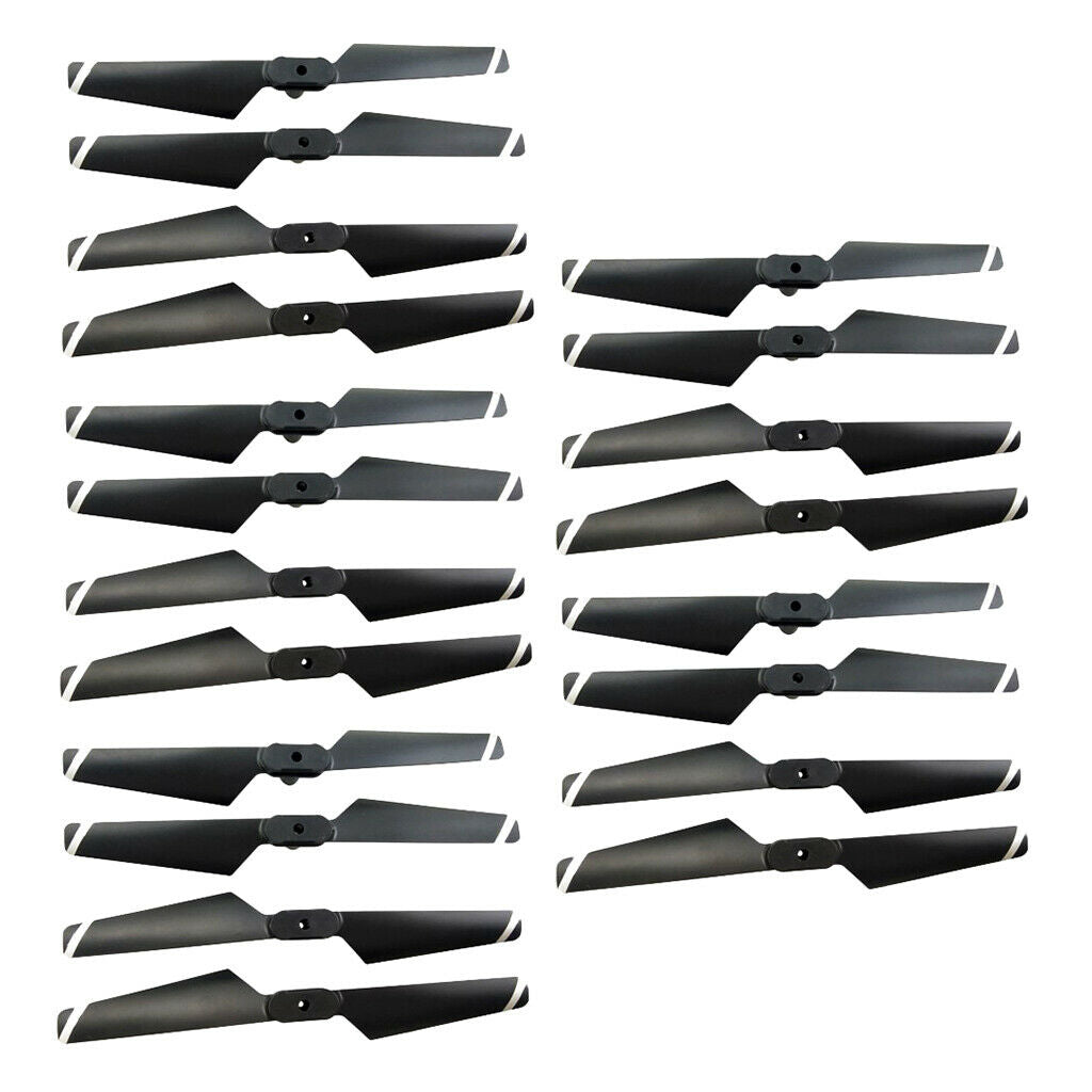 20Pcs Folding Propellers for SYMA X5C X5SC X5SW X5HC X5HW X5UC X5UW Black