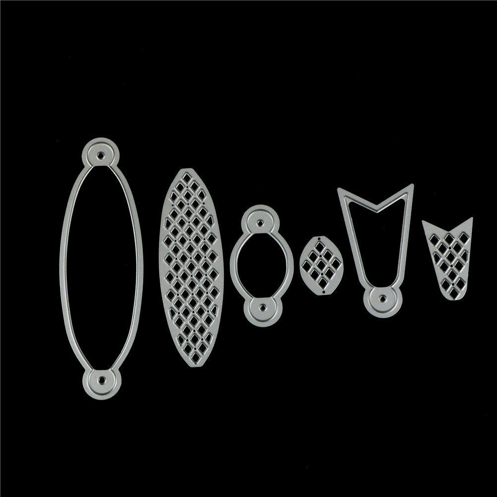 6Pcs Bow Tie Design Metal Cutting Die For DIY Scrapbooking Album Paper Car.l8