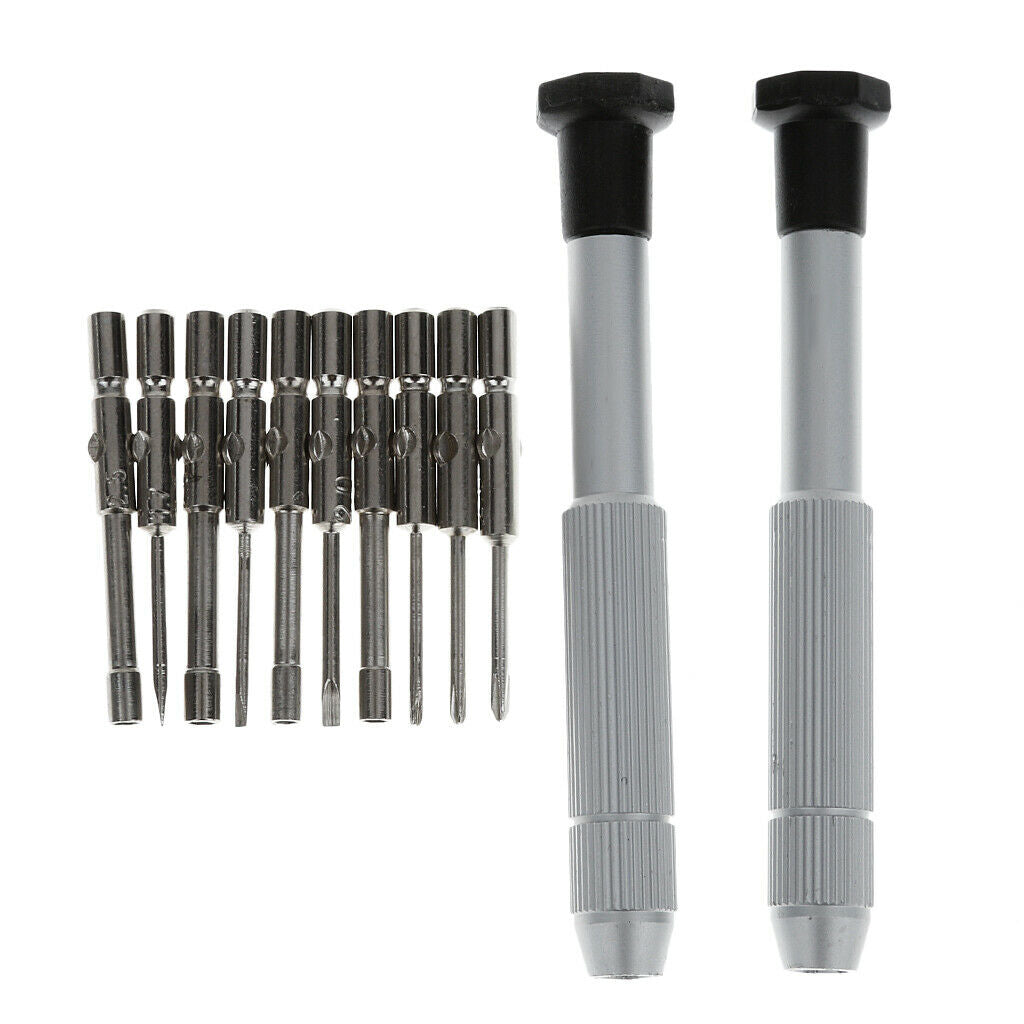 2x Portable Eyeglass Maintenance Kit Phone Watch Repair Tool Screwdriver Set