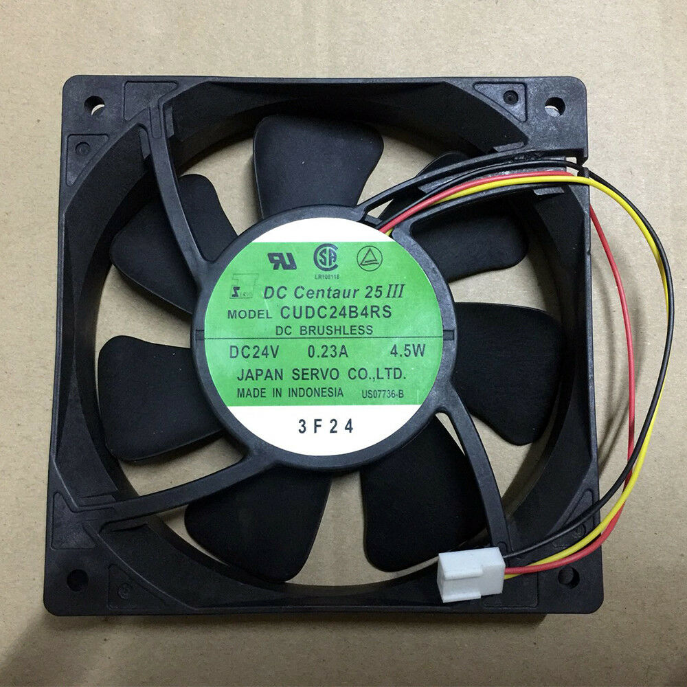 For JAPAN SERVO Converter fan CUDC24B4R C24V 0.23A 120*120*25MM