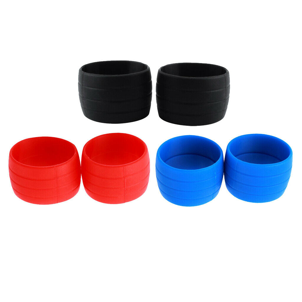 6x Fixing Ring Fasten Loop Sleeve for Road Handlebar Tape Wrap Belt Tape