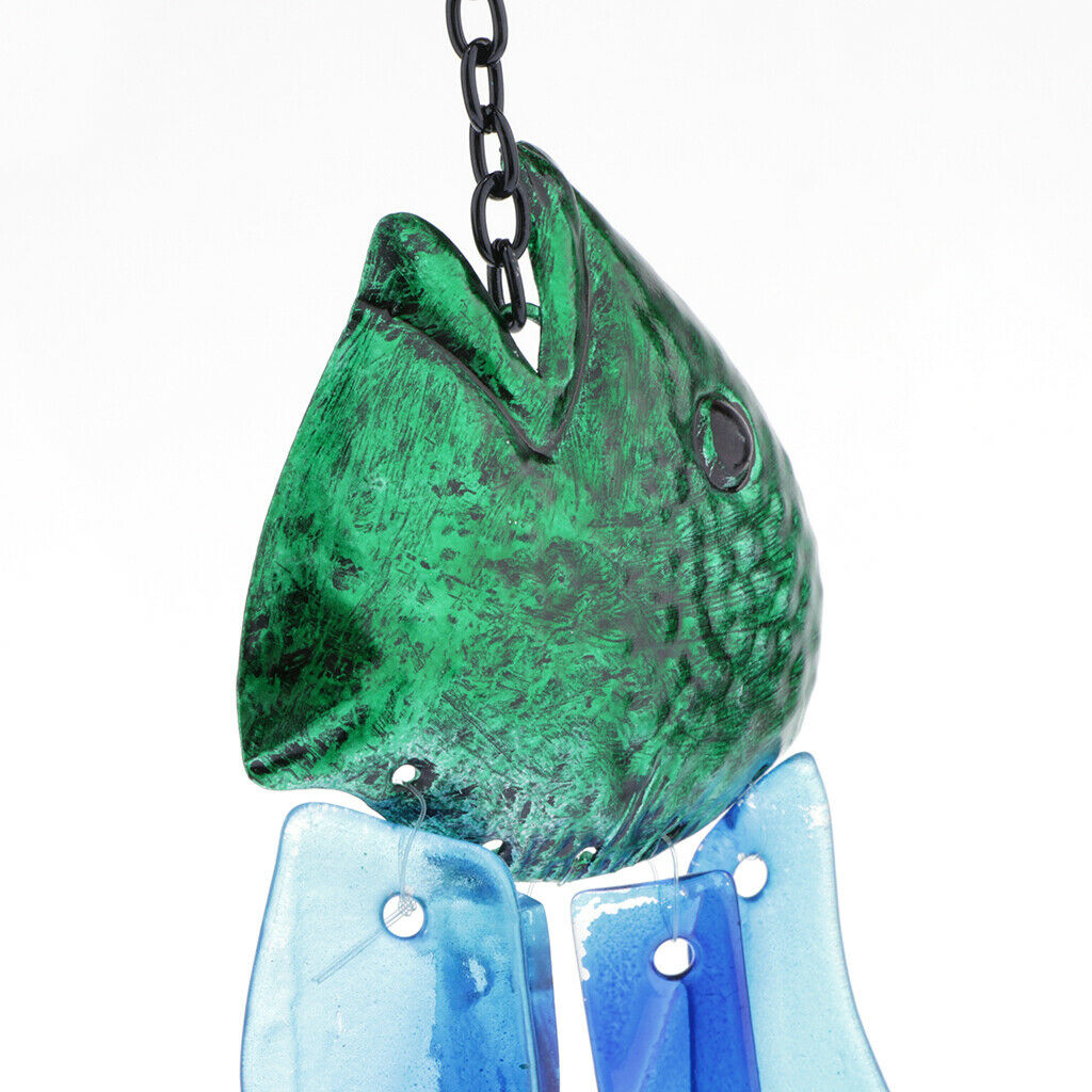 Wind Chimes Hanging Fish Ornament Home Outdoor Garden Yard Decor Suitable for