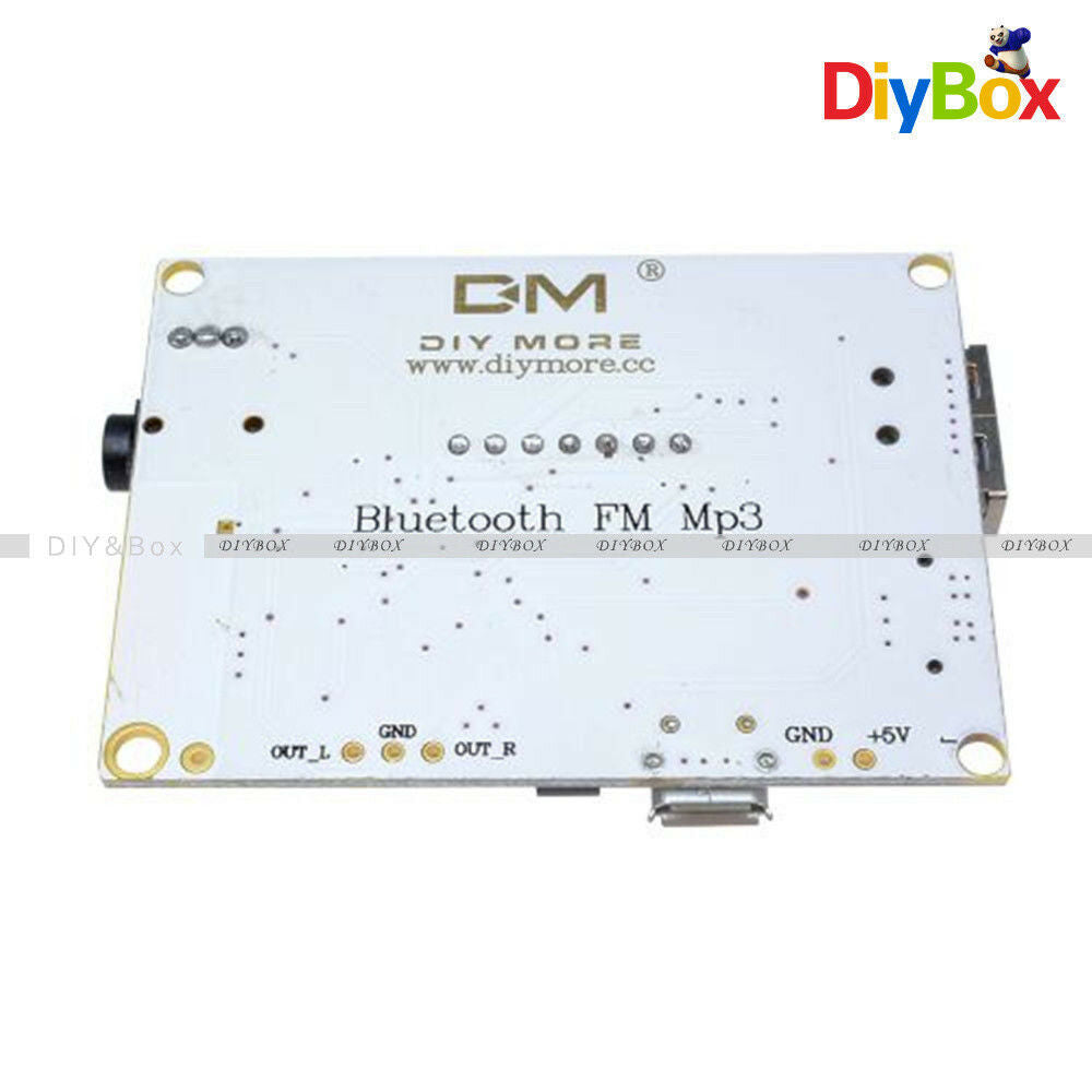 Bluetooth MP3 Sound Decoder Infrared Remote Control Board Car FM TF MicroSD Card
