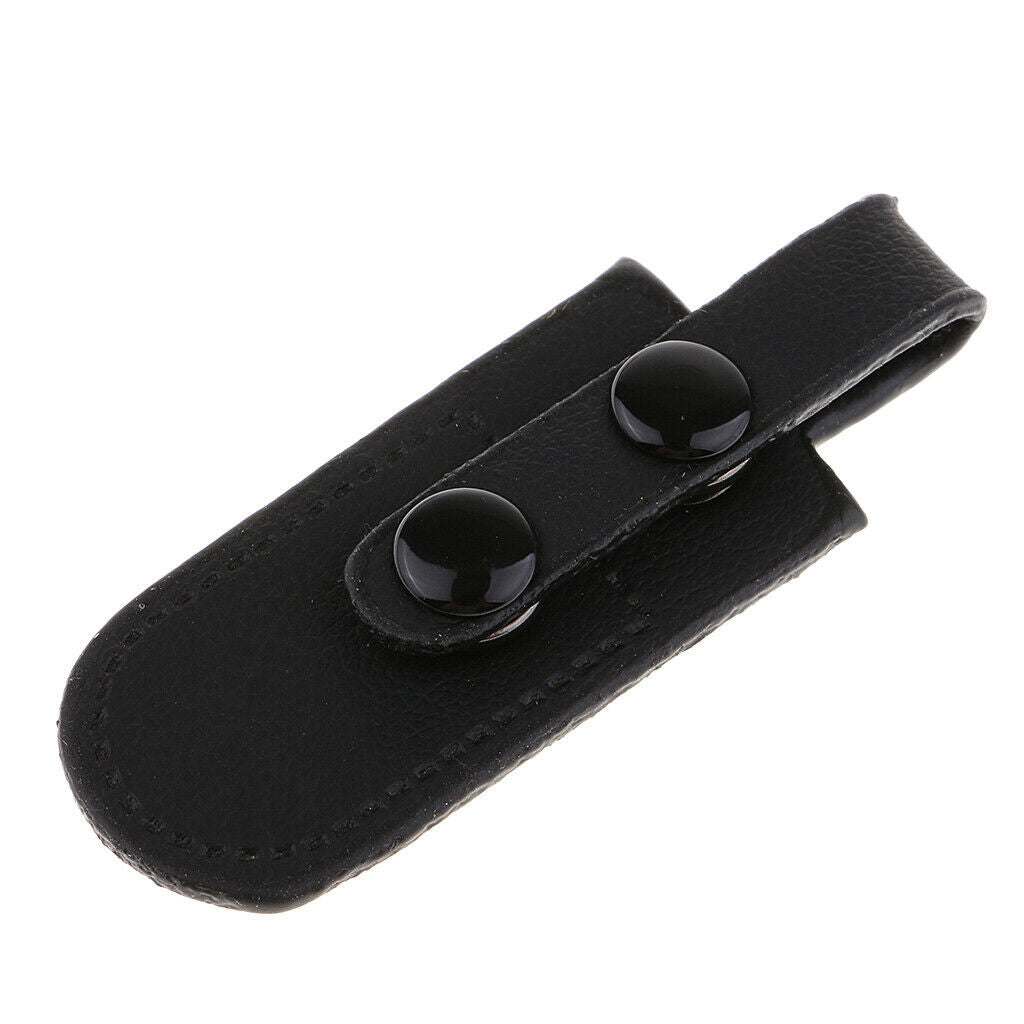 1 Pair PU Leather with Metal Hook Buttons, Coat Fastener for Clothes Duffle