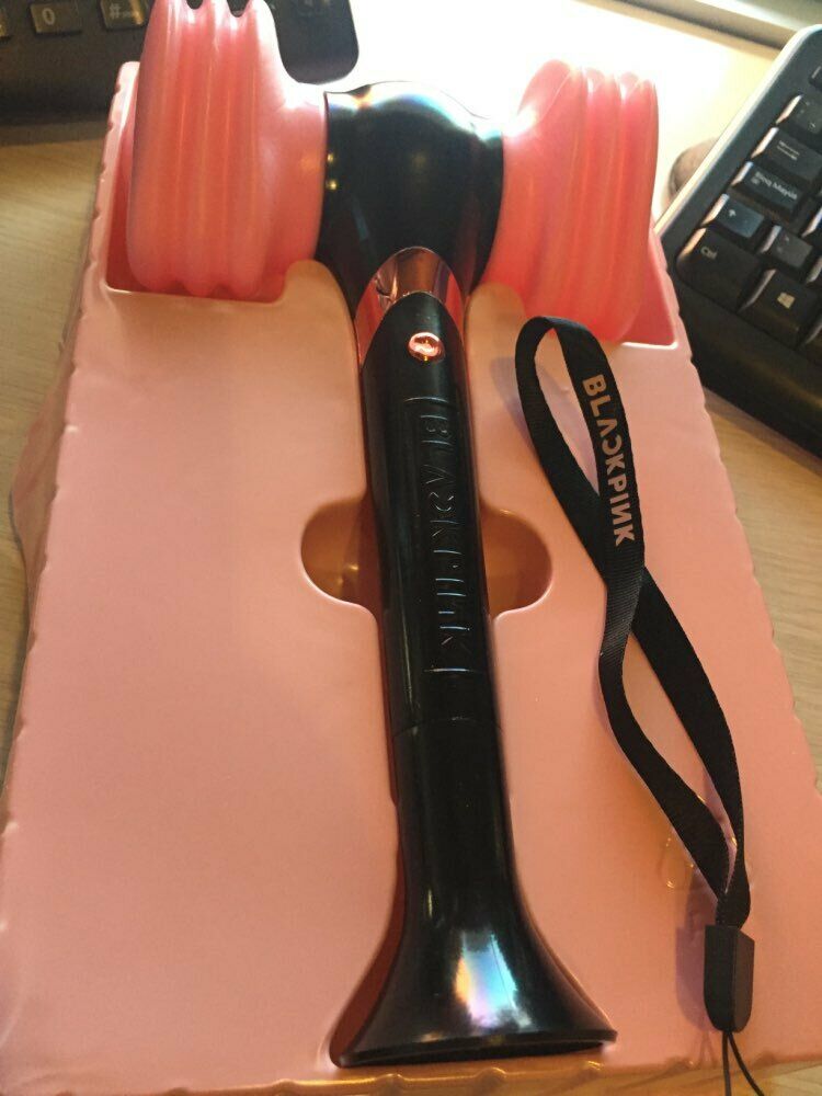 Black Pink Official Same LED Light Stick Concert Hand Held Lamp JISOO Lisa
