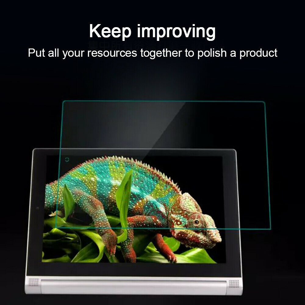 Tempered Glass Protector 10.1Inch Waterproof Anti Fingerprint HD for Lenovo LIN