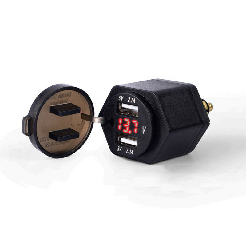 Motorcycle Socket Dual USB Adapter For BMW F800GS F650GS F700GS R1200GS R1200RT