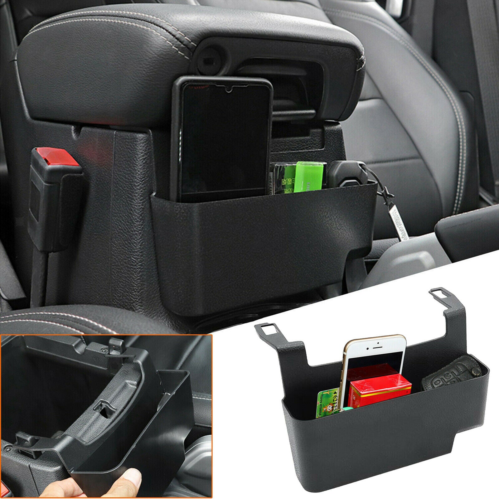 Center Console Tray Holder fits for Jeep Wrangler JL JT Parts Professional
