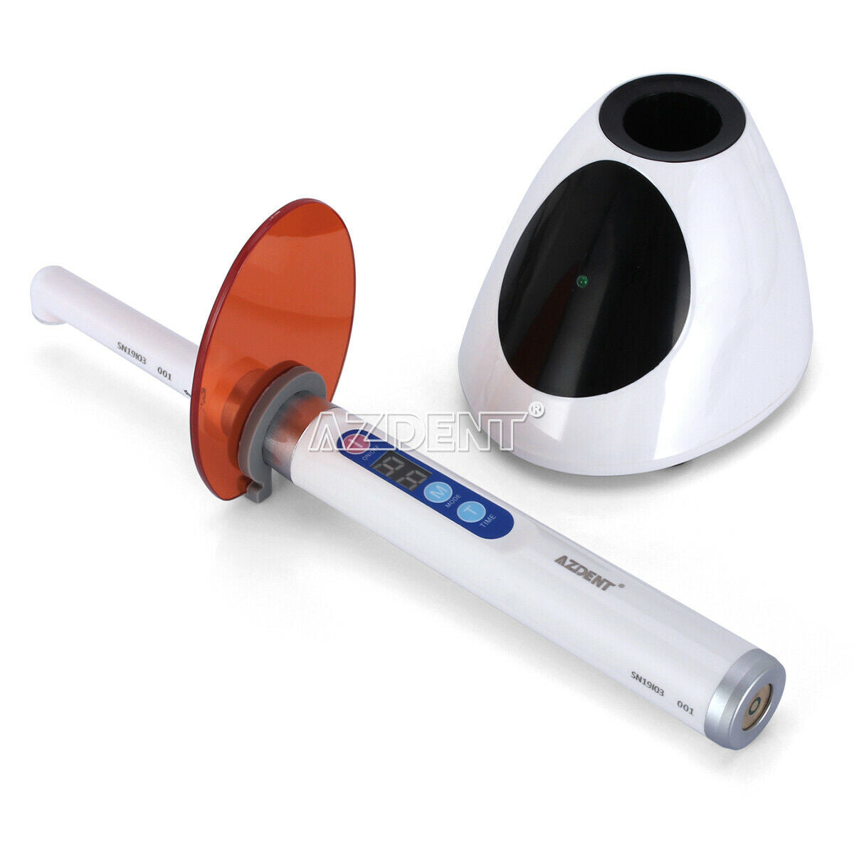 1 X Dental Cordless iLed Curing Light Lamp 1 Second Cure 5W LED 2300mW/c㎡ White