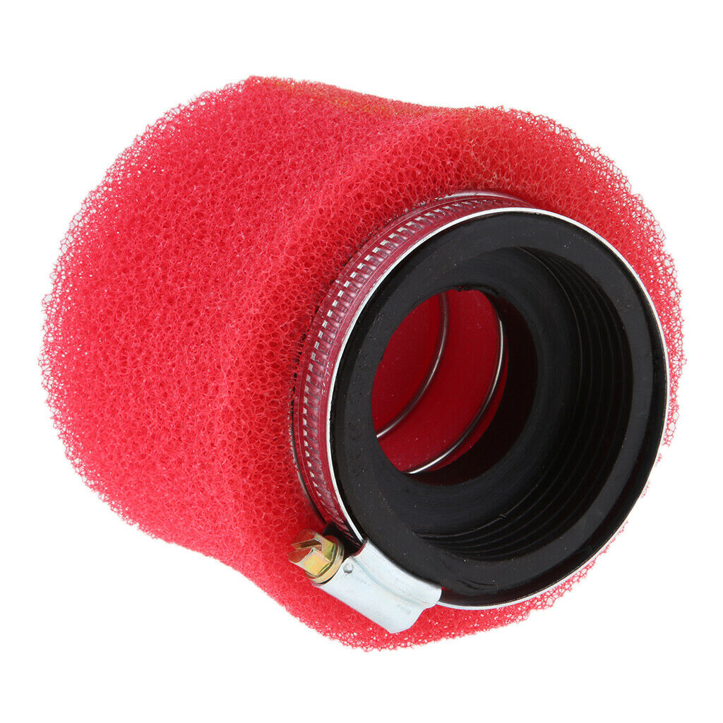Motorcycle Sponge Air Filter Cleaner Red for Yamaha Kawasaki ATV Buggies Part