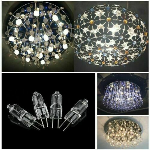 10x G4 10W Watt 12V Halogen Light Bulb Base JC Type Bulbs Lights Lamp Wholesale
