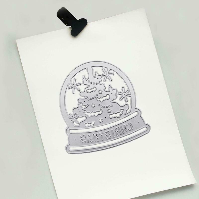Christmas Ball Metal Cutting Dies Stencil DIY Scrapbooking Album Paper Card Mold