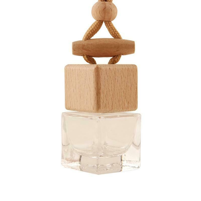 Hanging Fragrance Diffuser Perfume Glass Bottle Car Pendant Ornament